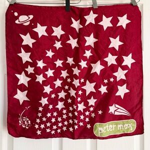 Vintage Peter Max scarf - 1960s galaxy design